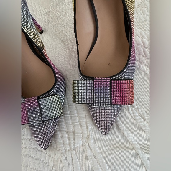 INC rhinestones heels - Picture 2 of 9